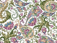 Wzory, Kolorowe, Kwiaty, Tekstura