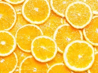 Tekstura, Pomarańcze, Plasterki