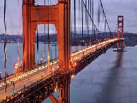 Cieśnina Golden Gate, Stany Zjednoczone, San Francisco, Most Golden Gate Bridge, Stan Kalifornia