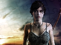 Łuk, Tomb Raider, Lara Croft, Wojowniczka