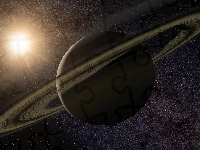 Pierścień, Planeta, Saturn, Grafika