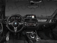 2018, BMW M2 Coupé, Wnętrze