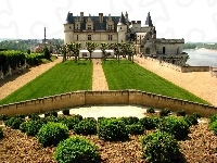 Amboise, Ogród, Zamek, Francja