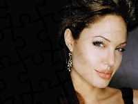 Angelina Jolie, czarny top