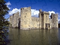 Zamek, Anglia, Fosa