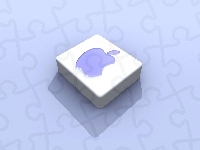 Logo, Apple, Kostka