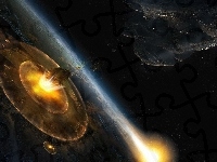 Asteroida, Ziemia, Kosmos, Kometa, Planeta