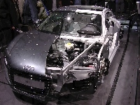 Audi R8, Konstrukcja, Przekrój