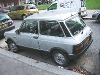 Autobianchi A112, Lewy, Bok, Parking
