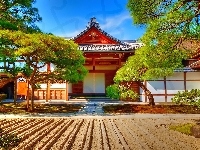 Świątynia, Azjatycka, Pagoda