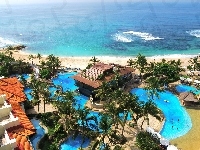 Bali, Morze, Hotel, Indonezja