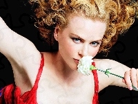 Biały, Nicole Kidman, Kwiatek