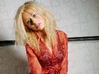 blondynka, słodka, Christina Aguilera