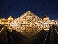 Centrum, Piramida, Paryż, Luwr