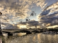 Chmury, Most, Rzeka, Londyn