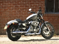Chromowane, Harley Davidson XL1200N, Rury