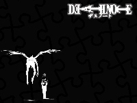 ciemno, Death Note, potwór, postać
