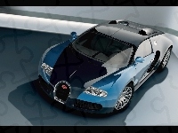 Czarny, Błękitny, Bugatti Veyron