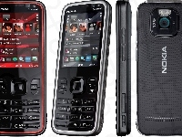 Czerwona, Nokia 5630 XpressMusic, Czarna