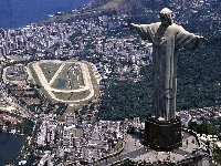 Rio De Janeiro, Miasto, Pomnik, Chrystus, Brazylia