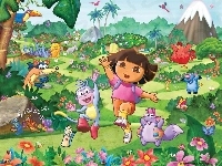 Przyjaciele, Dora, Bohaterowie