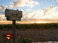 droga, Superman Returns, skrzynka pocztowa, niebo