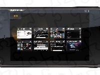Ekran, Nokia N900, Czarny