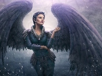 Kobieta, Fantasy, Anioł