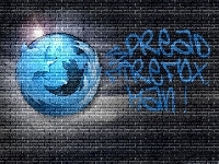 Graffiti, Logo, Firefox