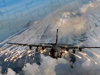 Flary, C-130 Hercules, Obronne