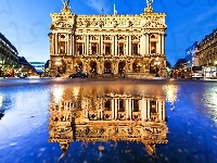 Francja, Grand Opera, Paryż, Odbicie