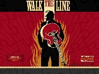 gitara, Walk The Line, mężczyzna