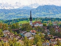 Górach, Miasto, W, Szwajcaria