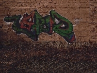 Graffiti, Kędzierzyn Koźle, Mur