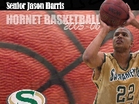 Senior Jason Harris , Koszykówka, koszykarz, piłka do koszykówki