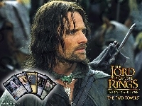 zbroja, The Lord of The Rings, Viggo Mortensen, karty