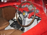 kierownica, Ferrari, skrzynia biegów