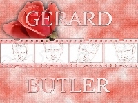 klisza, Gerard Butler, kwiatek