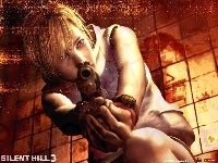 kobieta, broń, zegarek, Silent Hill 3