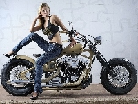 Kobieta, Motocykl