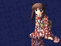 kobieta, Fate Stay Night, kimono