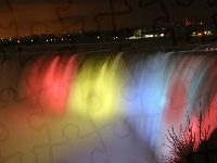 Kolory, Wodospad, Niagara, Tęczy