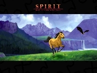 koń, Mustang z Dzikiej Doliny, Spirit Stallion of the Cimarron, jastrząb