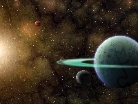 Planeta, Kosmos, Saturn