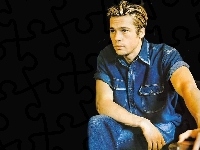 koszula, Brad Pitt, spodnie