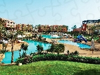 Kurort, Hotel, Baseny, Egipt