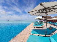 Kurort, Hotel, Ocean, Malediwy