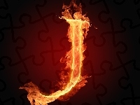 J, Litera, Ogień