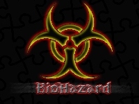 Logo, Rock, Biohazard, napis
