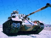 Lufa, M48 Patton, Czołg, Gąsienice